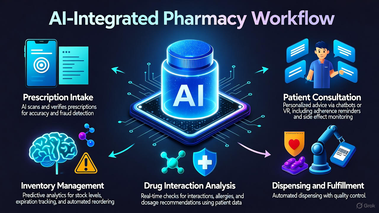 TMA Solutions AI-Integrated Pharmacy Workflow 